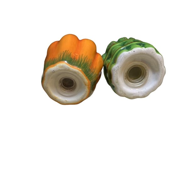 Asparagus Pepper/Pumpkin Salt Pepper SMALL Shaker Set - Picture 6 of 8